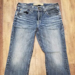 Big Star Voyager Straight Relaxed 34R Jeans Buckle